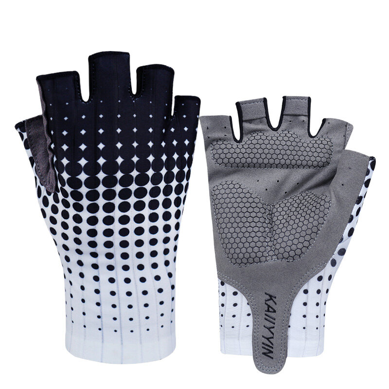 Новые профессиональные велосипедные перчатки для команды, велосипедные перчатки с открытыми пальцами, спортивные перчатки для дорожного велосипеда для мужчин и женщин, велосипедные перчатки
