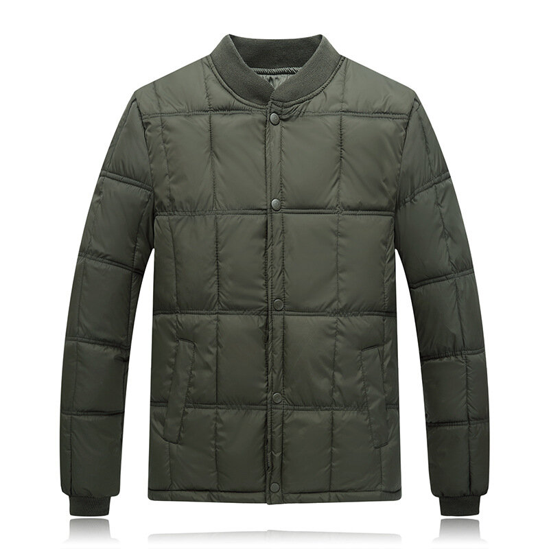 MRMT 남성 스탠딩 칼라 두꺼운 라이너 재킷, 에이징 다운 코튼 이너 라이너, 겨울 의류, 2024 브랜드, 신상