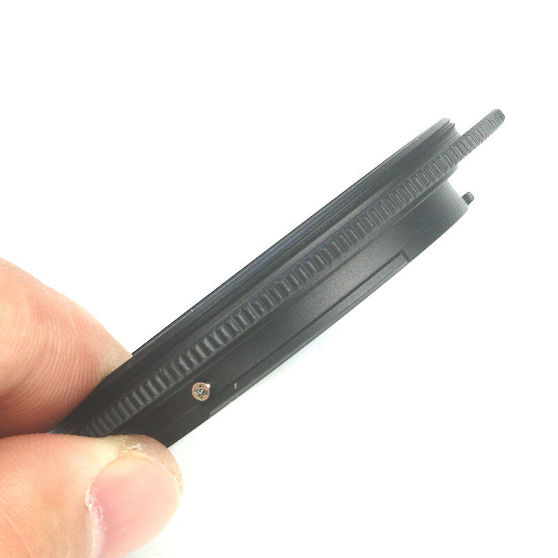 EYSDON-Adaptador de anillo inverso para Nikon F, roscas de filtro de lente de montaje, anillo adaptador inverso Macro, 52mm/ 58mm