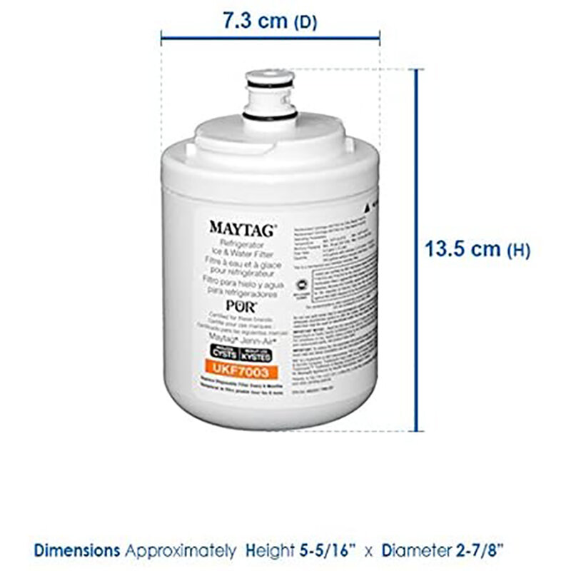 Заменить Maytag Jennair UKF7003 UKF7003AXX фильтр для воды в холодильнике 2 упаковки