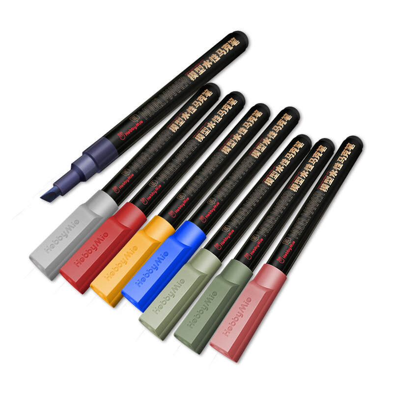 Hobby Mio Model Tool Model Water-based Marker Matte Basic Color Model Coating Complementary Color Double Head Tasteless