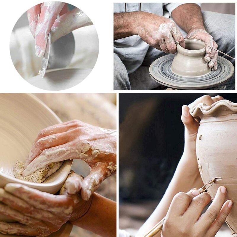 Glina ceramiczna zestaw narzędzi glina polimerowa narzędzia narzędzia garncarskie zestaw drewniana ceramika rzeźba glina zestaw narzędzi do czyszczenia narzędzia rzeźba