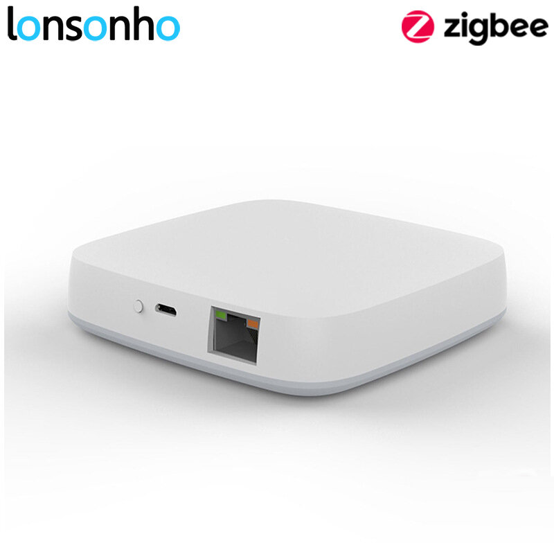 Lonsonho-Hub con cable Tuya Zigbee, módulos de centro de Control de automatización del hogar, Smart Life