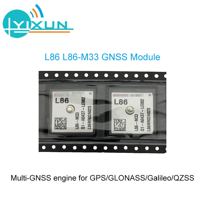 Quectel หม้อต้ม L86-M33 L86 GPS ขนาดกะทัดรัดพิเศษ (ปะด้านบน) โมดูล18.4มม. * 18.4มม. ชิป MT3333รองรับ GPS GLONASS