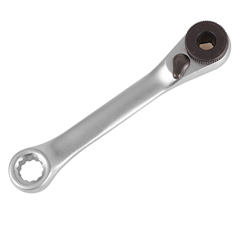 Mini Double Ended Ratchet Wrench, Quick Socket, Chave De Fenda Rod, Ferramentas Bit, Topo, 1/4
