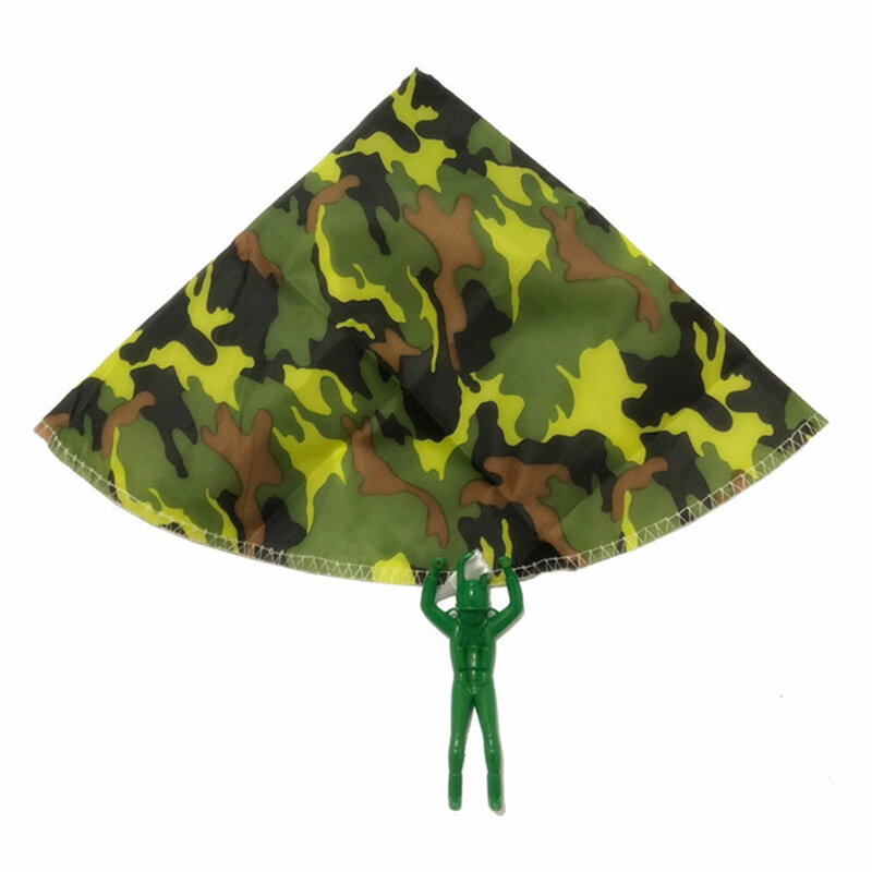 Hand Throwing Mini Play Soldier Parachute Toys for Kids Outdoor Fun Sports Kindergarten Children's Educational Parachute Game