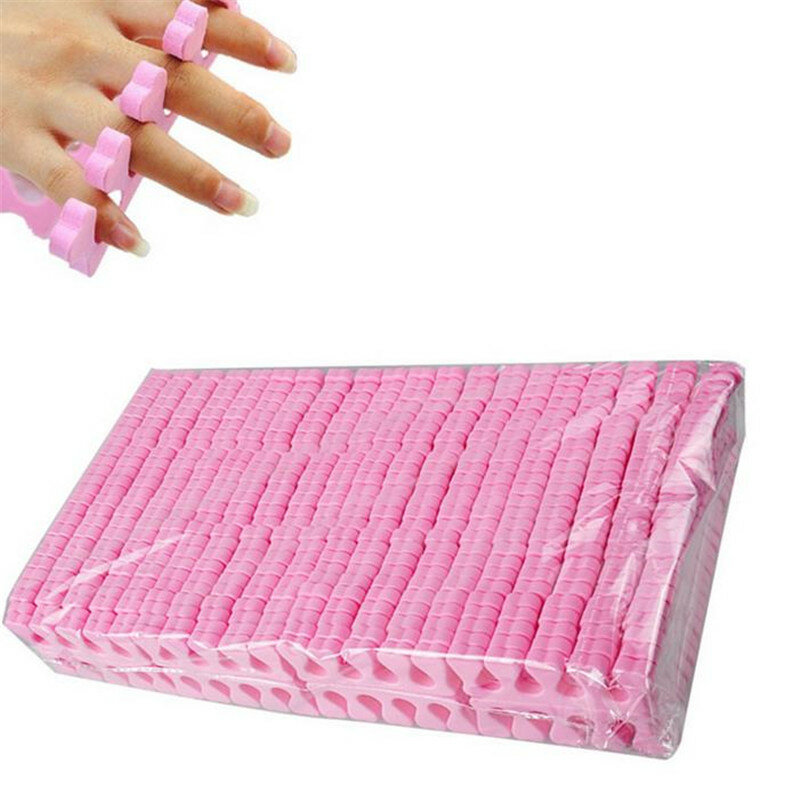 Separador de dedos e espuma para pedicure, 500 peças de espuma macia para dedos e relaxamento, alça 30