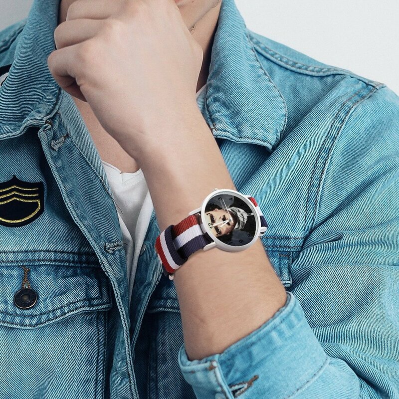 Edgar Allan – montre-bracelet à Quartz Poe pour garçon, Design de voyage, bon marché