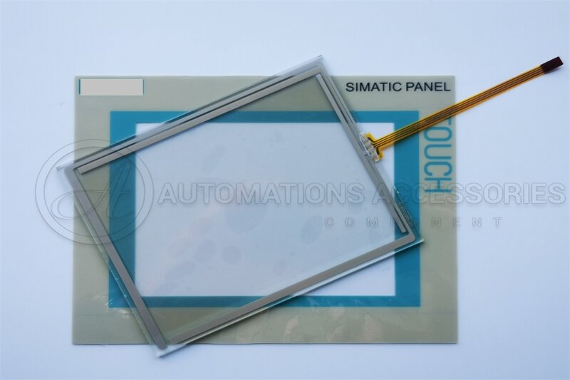 Novo para TP177B Operação Painel 6AV6642-0BC01-1AX0 Touch Glass Tela 6AV6642-0BC01-1AX1 Touch Panel com sobreposição película protetora