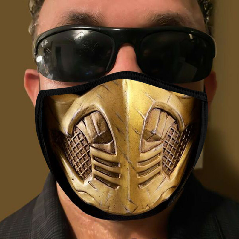 1 шт 3D печать моющаяся многоразовая маска для лица маска против ультрафиолета маска для лица наружная защита моющаяся многоразовая Защита л...