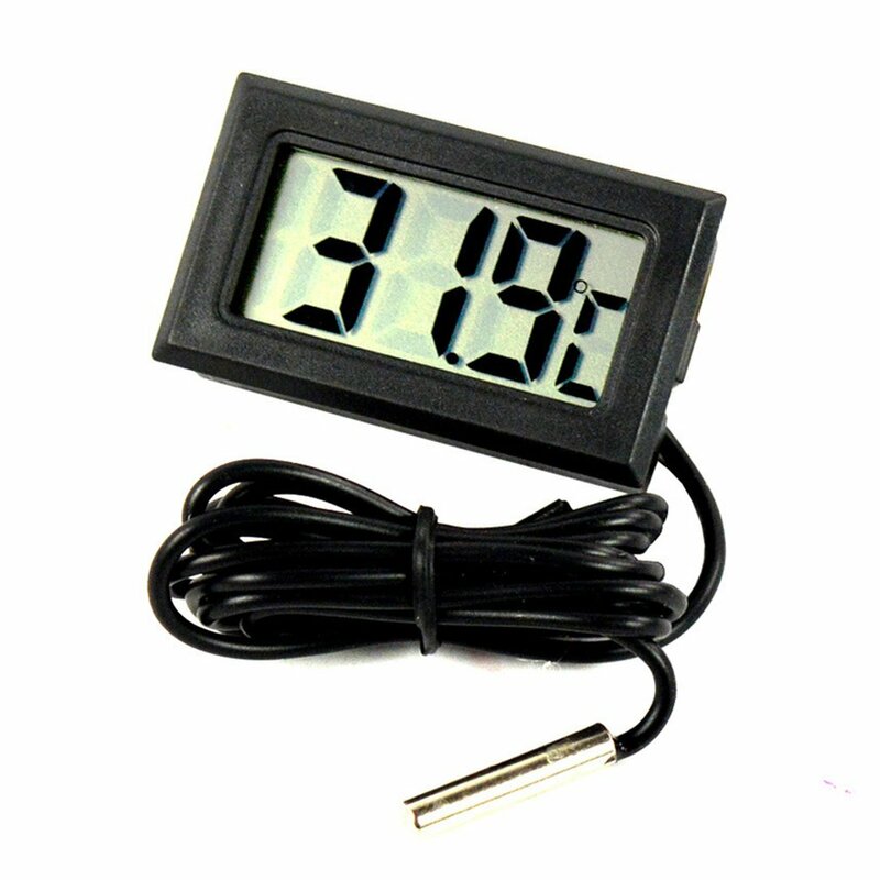 デジタルディスプレイ付き電子温度計,水族館用デジタル温度計,防水プローブ付き