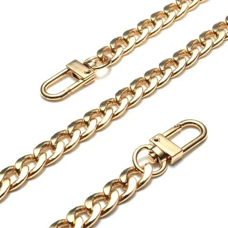 Keten Dames Tas Keten Platte Ketting Breedte Metal Purse Chain Strap 20-120Cm Handvat Vervanging Voor Handtas Schouder tas Accessoires