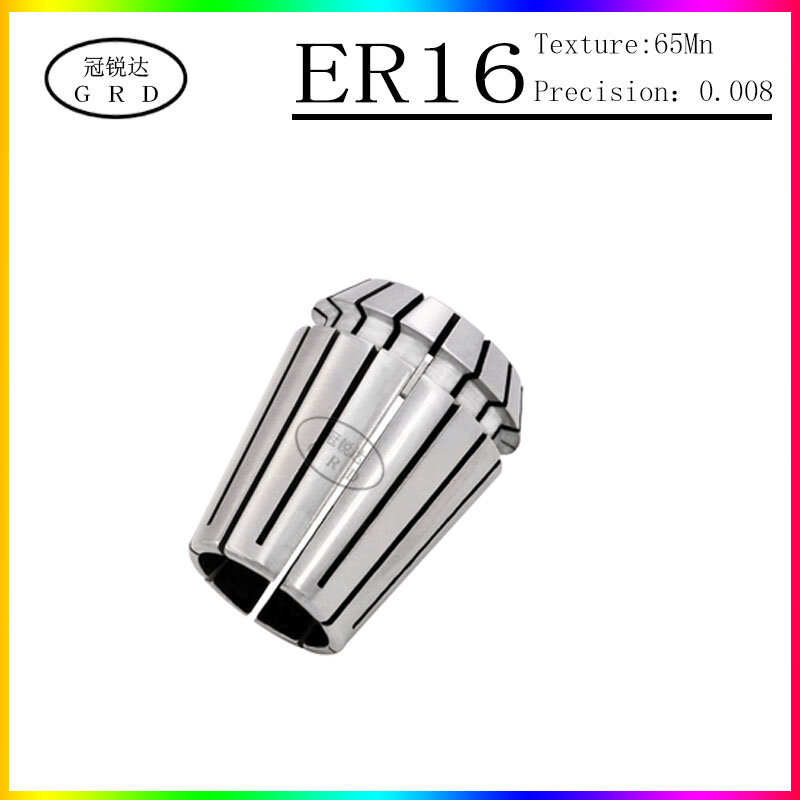 Juego de pinzas ER de alta precisión para máquina de grabado CNC, herramienta de molino de torno, precisión 0.008 ER16, 6,35, 1/4, 3.175, 1/8
