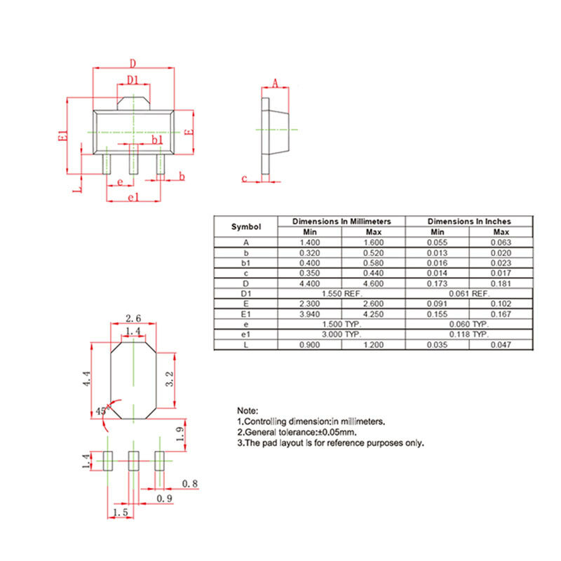 10Pcs Positivo Regulador de Tensão Transistor Triode CJ79L08 8V CJ79L12 12V CJ78L05 CJ78L06 CJ78L08 CJ78L12 CJ78L15 IC SOT-89