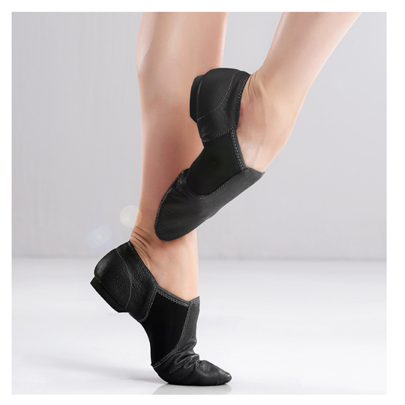2024 New Jazz Slip on Dance Sneakers scarpe da ballo per donna Black Tan adulti e bambini scarpe Jazz da donna