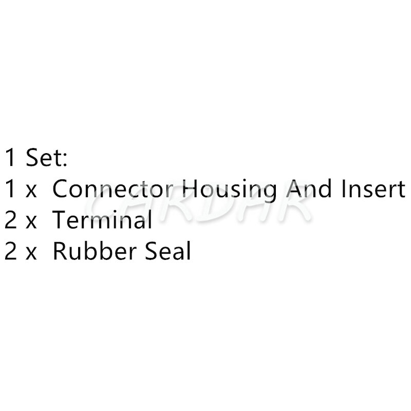 防水電気ワイヤーソケット,2ピン,3.5シリーズ,2-962345-1, 411, 32, 21,および1セット
