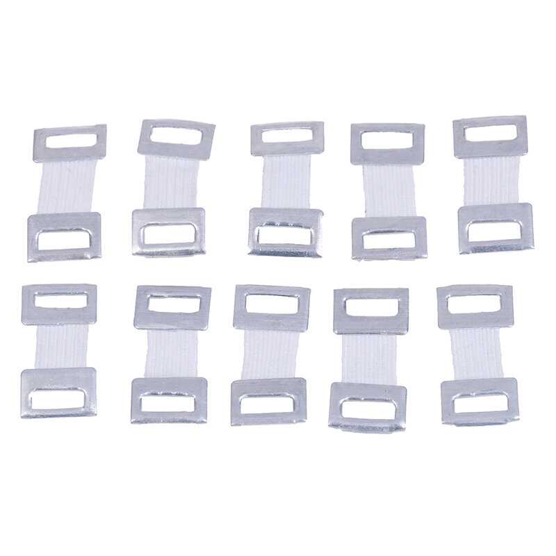 10/30Pcs คลิปผ้าพันแผลเปลี่ยนยืดหยุ่นผ้าพันแผลยืดคลิปโลหะ Fixation Clamps Hooks First Aid Kit สำหรับกีฬา