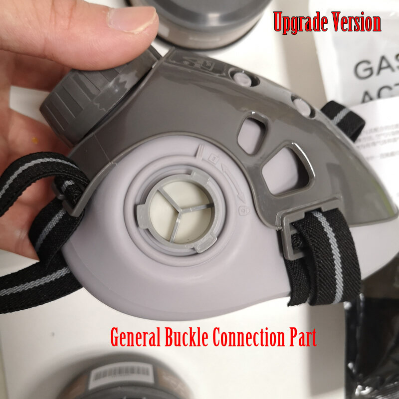 Профессиональная полулицевая газовая Пылезащитная маска с широким видением защитные очки карбоновый фильтрующий картридж для распыления краски безопасная для работы