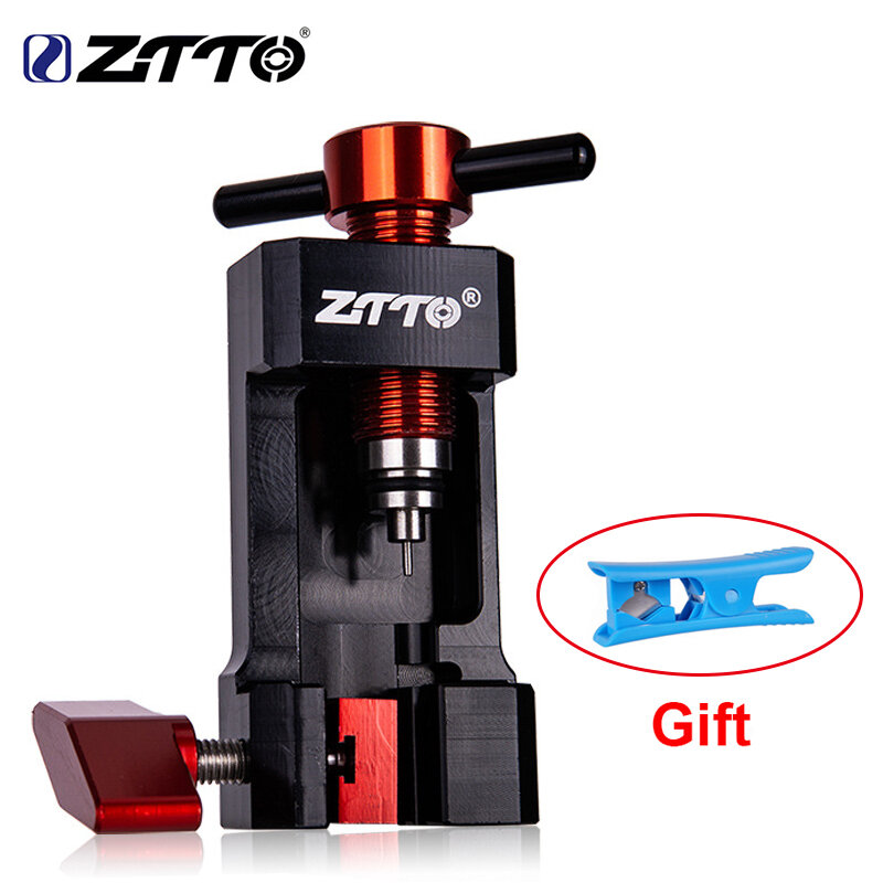 ZTTO MTB Bicycle install Press fit in Tools Bike Needle Tool Driver Hydraulic Hose Cutters Disc Brake Hose Cutter Connector