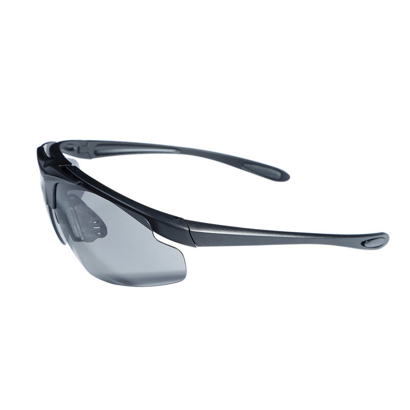 Gafas tácticas para Airsoft, lentes de seguridad antiniebla para ciclismo, senderismo, correr, deporte con montura miopía, 3 lentes, PC