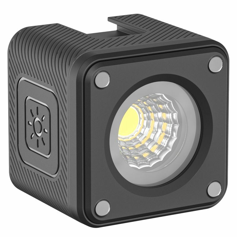 Nowy słodki lampa wideo L1Pro Lite IP67 wodoodporny RGB z filtr kolorów dyfuzorem o strukturze plastra miodu zestaw oświetlenia LED do Gopro 10 9 8 DSLR