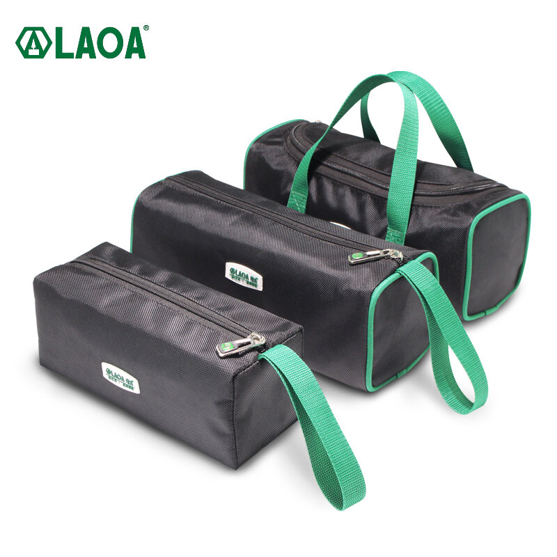 LAOA 휴대용 스크루드라이버 가방, 원통형 도구 가방, 간단한 도구 보관 가방