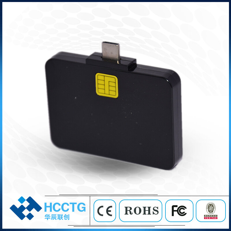 PC-LINK Type C USB PC SC Compatible Smart Card Lise-er pour Tablet PC DCR32
