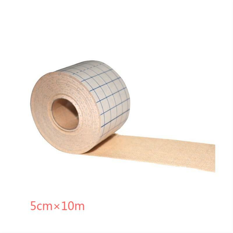 1 Roll 5cmx10m Skin Color Medical Non-woven Breathable Tape For Wound Dressing Fixation Daily Home Care