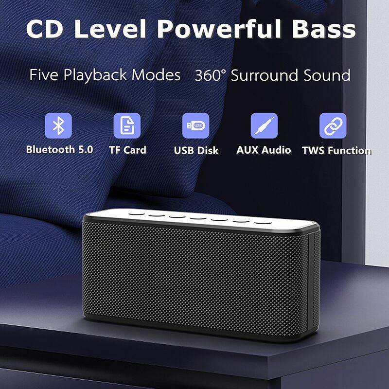 Xdobo X8 Plus Bluetooth Speaker 80W High Power Outdoor Waterproof Super Bass Subwoofer TWS Stereo Surround Acoutic System Column