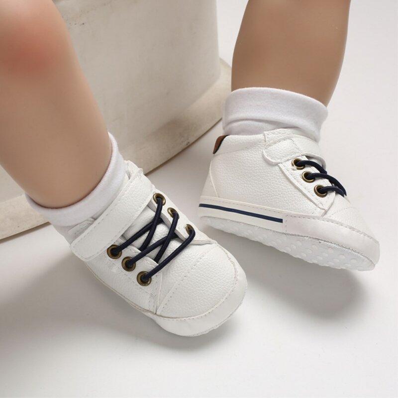 Sapatos de couro para bebês primavera outono, calçados antiderrapantes para bebês recém-nascidos de 0 a 18 meses, para primeiros passos