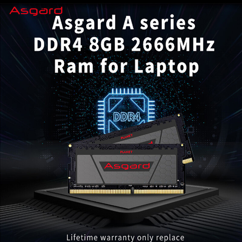 Asgard-Memoria RAM DDR4 para portátil, 8GB, 16GB, 32GB, 2666MHz, 3200MHz, Sodimm, Serie A1