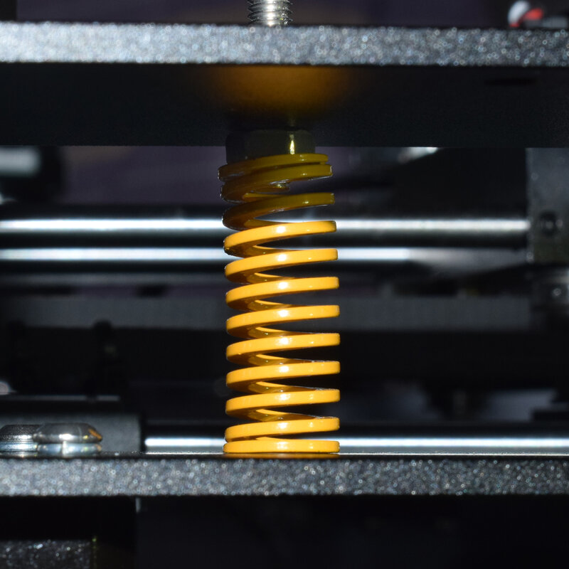 3D drukarki części wiosna dla ogrzewany łóżko poziomowania wytłaczarki silną sprężyną otwór 3/4/5mm średnica zewnętrzna 6/8/10mm Length15/20/25mm