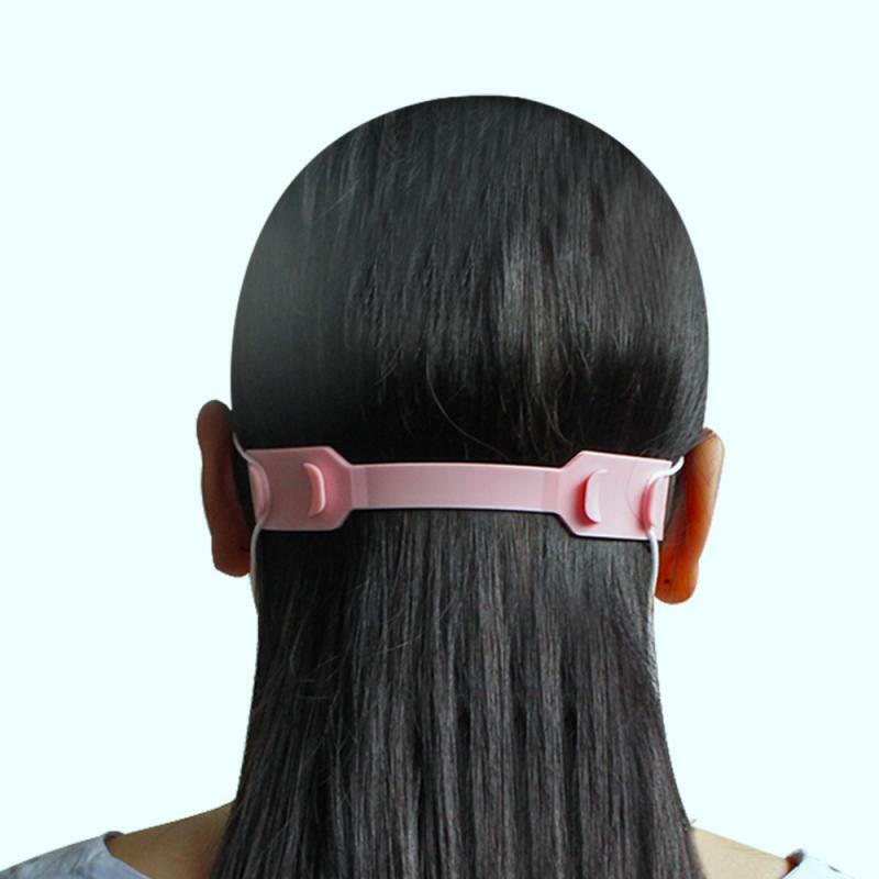 1 pçs protetor de orelha silicone bandagem máscara gancho de orelha ajuste de corda fivela máscara gancho protetor de orelha orelhas protetoras não-deformação