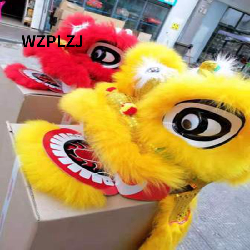 WZLZJ 12Inch Múa Sư Tử Trang Phục Và Quần 2-5 Tuổi Trẻ Em Chơi Đảng Hoạt Động Thể Thao Ngoài Trời Diễu Hành Parad giai Đoạn Linh Vật Trung Quốc