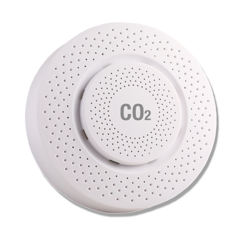 Capteur de dioxyde de carbone Tuya détecteur de CO2 NDIR mesure de haute précision dépasse la norme d'alarme liaison pour maison intelligente tuya senso