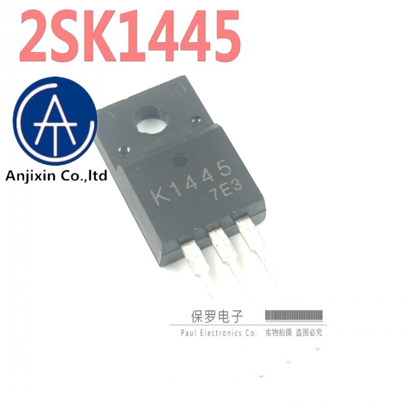 10 pezzi 100% transistor di commutazione originale e nuovo 2SK1445 K1445 TO-220 spot disponibile
