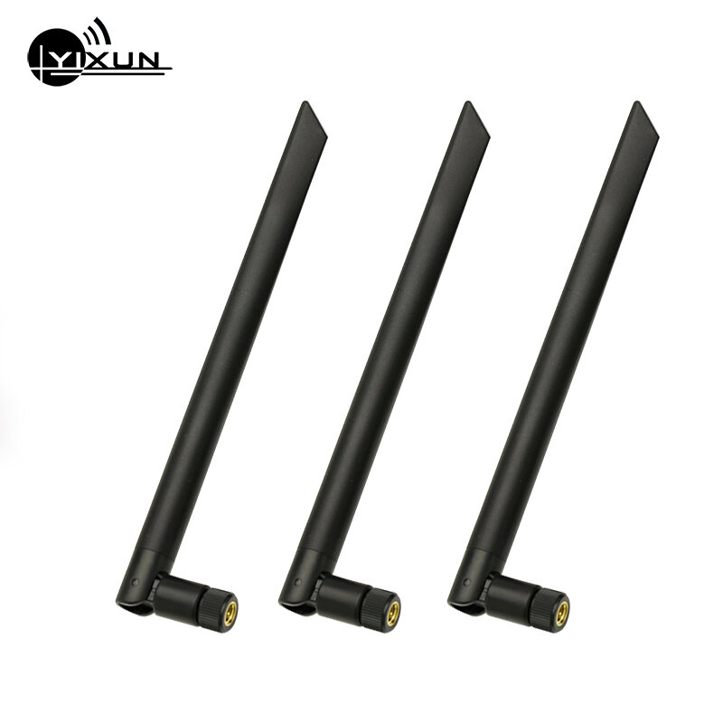 2PCS 2.4G 5.8G Dual Band 433MHz 868MHz Full Band Folding Glue Stick Antenna High Gain For 4G NB Wireless Module Router