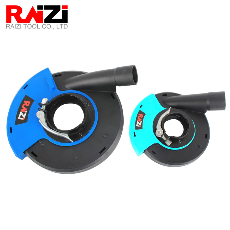 Универсальный пылесборник Raizi 5/7 дюйма для угловой шлифовальной машины, каменный бетонный шлифовальный диск, шлифовальный инструмент для сбора пыли