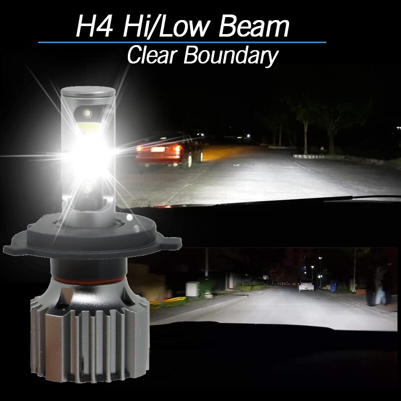 2 PCS Mini Car Headlight H4 H7 LED H11 LED Bulbs 6500K 4300K 8000K 3000K 11000LM H1 H3 9005 9006 Car Lights  Auto Fog Lamps 12V