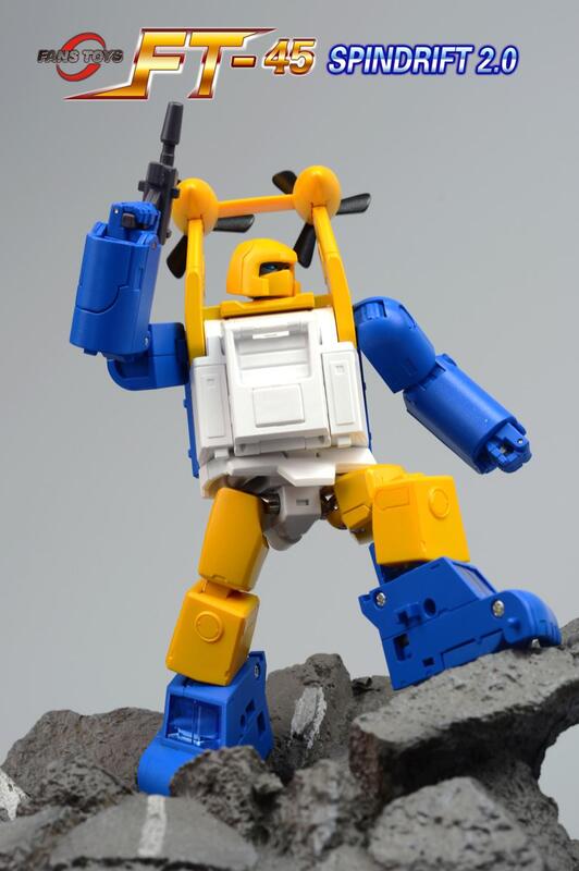 Fanstoys-figura de acción de Spindrift Seaspray, modelo de juguete de Robot transformable de 3ª fiesta, de plástico PVC, modelo FT-45 FT45, versión 2,0, en stock