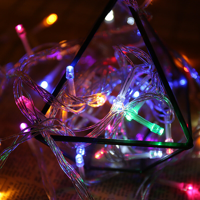 요정 LED 스트링 라이트 야외 방수 휴일 스트링 화환, 크리스마스, 웨딩 파티, 50m, 400, 100m, 600, AC220V