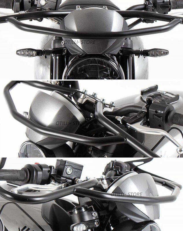 Kit carenatura parabrezza obiettivo anteriore moto moto per TRIDENT 660 per Trident 660 2021 2022 parabrezza