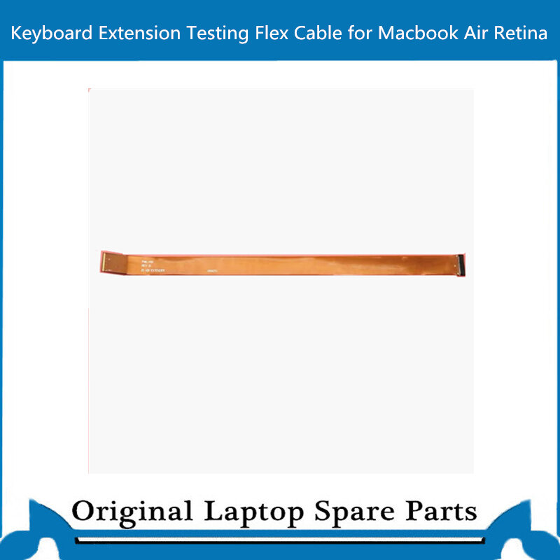 Cabo flexível para teclado, novo cabo de teste para teclado de macbook air retina a1502 a1425 a1398 a1369 a1370 a1465 a1466