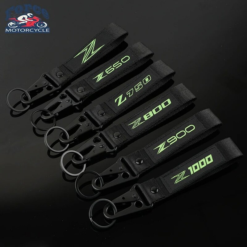 Porte-clés badge brodé pour moto, porte-clés, logo 3D, Z650, Z900, Z800, Z750, Z1000, Z1000sx, Z 650, 900, 800, 750, 1000