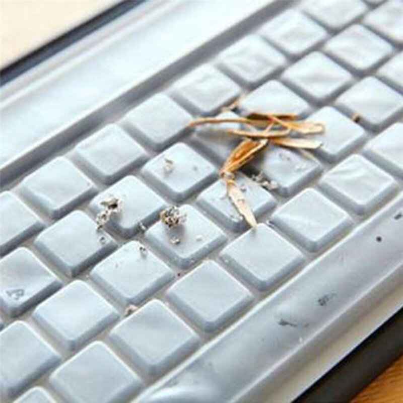 Housse de clavier universelle en Silicone, 108 touches, Film de protection pour Mac Book Pro 17 pouces