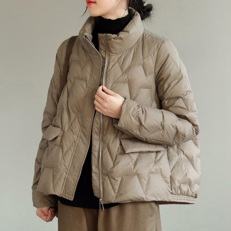 Wysokiej jakości kurtka puchowa przyjazna dla skóry wygodna pakowana pikowana ocieplana kurtka kurtka pikowana ocieplana kurtka
