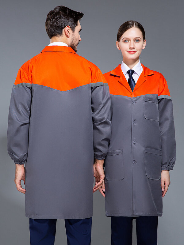 Ubrania robocze 2022 nowy płaszcz narzędziowy rozszerzona obsługa ubrania naprawa samochodów odzież robocza mężczyźni i kobiety mogą nosić ubrania przeciwporostowe