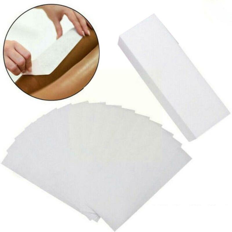 Disposable Hair Removal Wax Strips For Face Body Professional Thickened Non-woven Wax Textured Paper W6T4