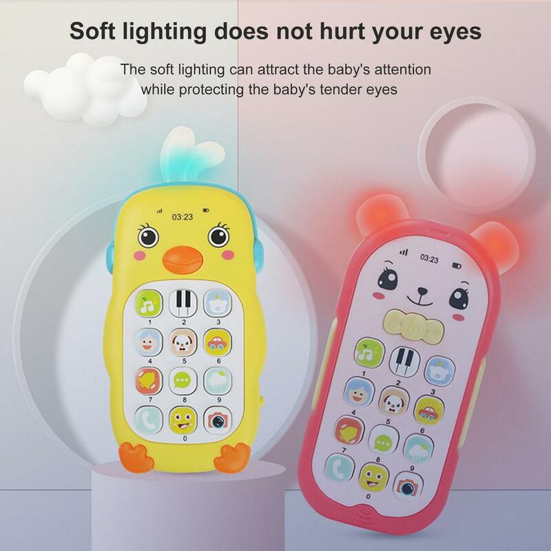 Mainan Ponsel Bayi Mesin Pembelajaran Pendidikan Dini Telepon Hadiah Anak-anak Mesin Suara Musik Telepon Mainan Bayi Elektronik