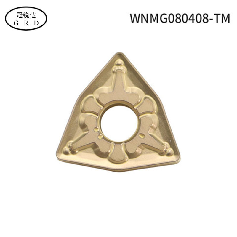WNMG0804 insert suitable for ordinary mild steel,45# steel,tempered steel and forging materials,is used with turning tool lever